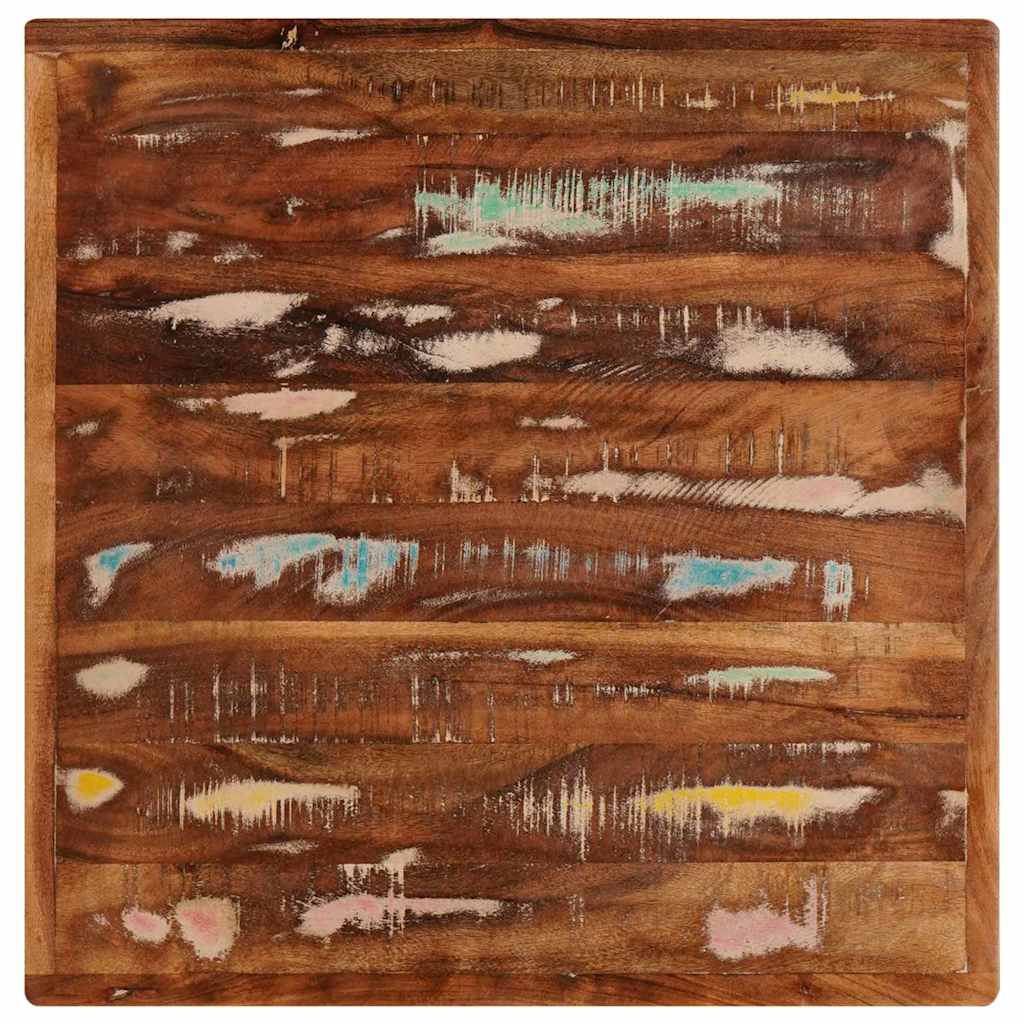 Bistro Table Brown 50 x 50 x 76 cm Solid reclaimed wood